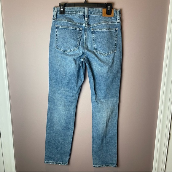 J Crew Slim Boyfriend Jean Tinted Indigo Wash 27T 27 Tall - Picture 6 of 13